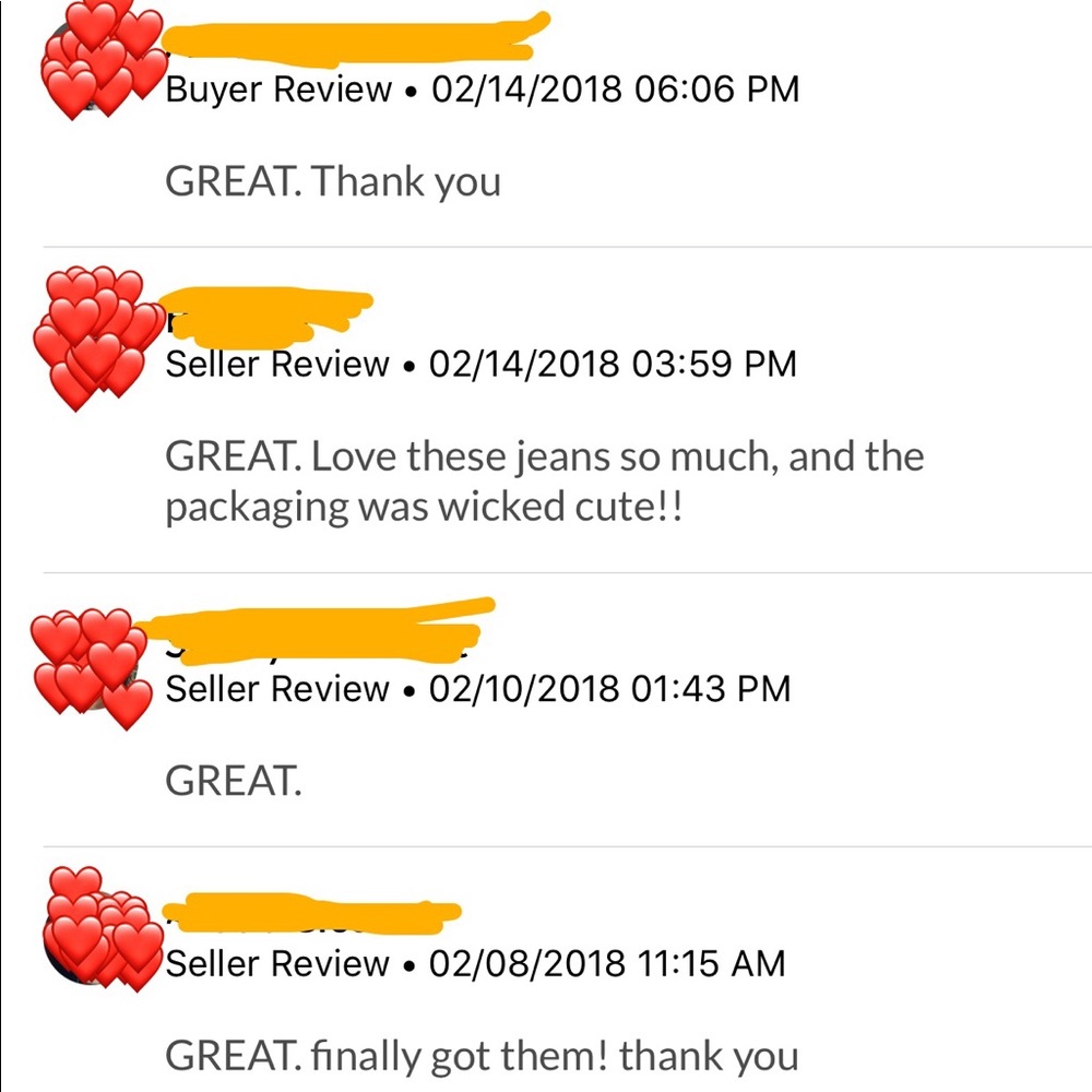 Very happy that people are enjoying my items! :) - Picture 2 of 5